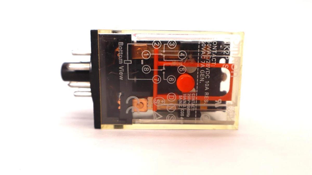 Omron MK2P-S 250Vac 10A Relay (New)