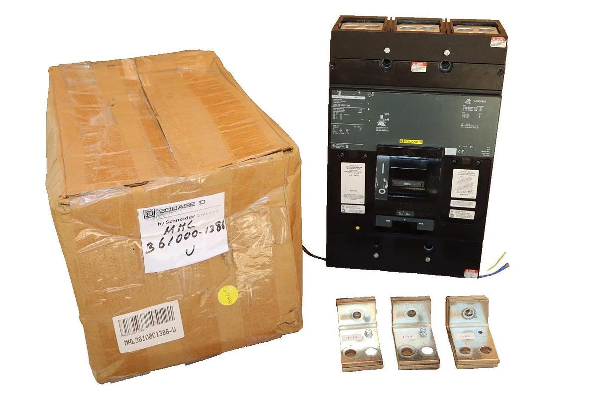 Square D Ciruit Breaker 1000A MHL3610001386 1000 Amp MH 1000 A 3p REFURB
