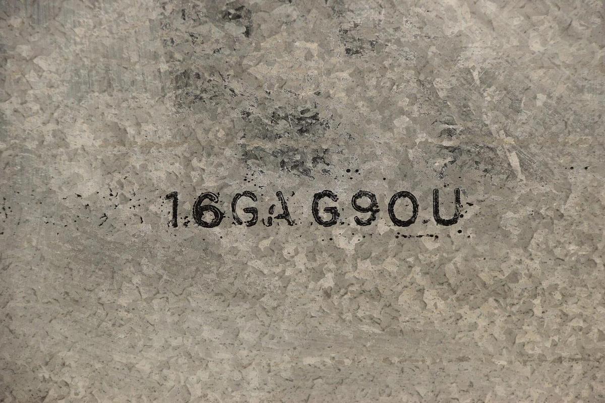 Used Galvanized Enclosure 16GAG90U 18" x 18" x 6" , 16 Gauge, Type 1