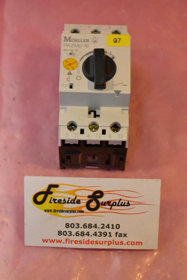 Used KLOCKNER-MOELLER RELAY MODULE PKZM0-16 PKZM0 16 PKZM0 16