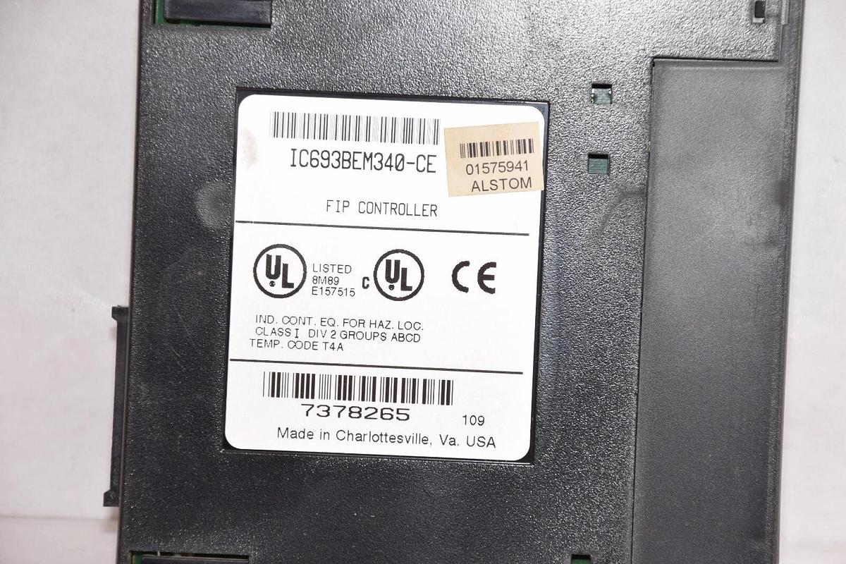 Used GE FANUC FIP Controller Module IC693BEM340-CE , RS-422
