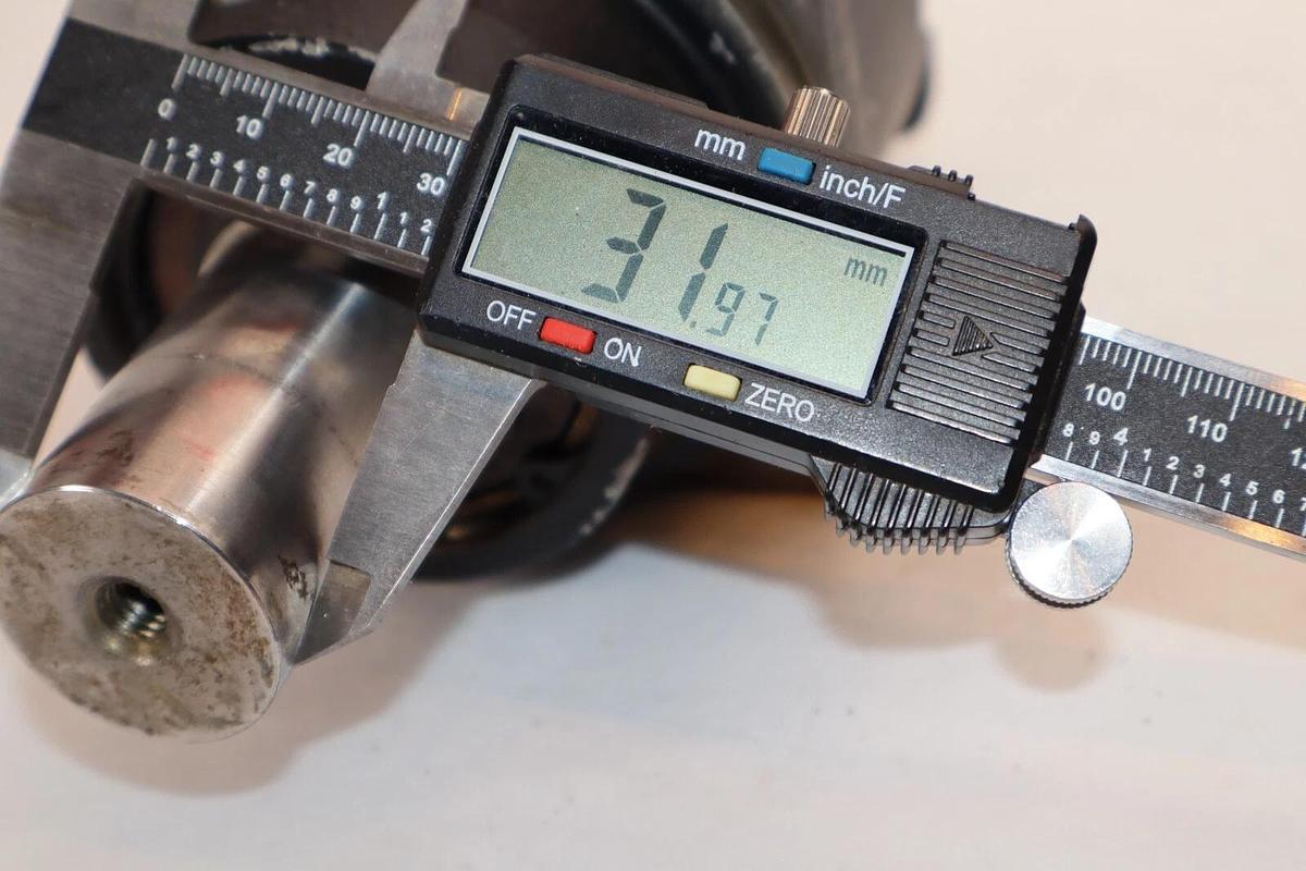 Used MITSUBISHI K10012 31.97mm Shaft Gear Reducer