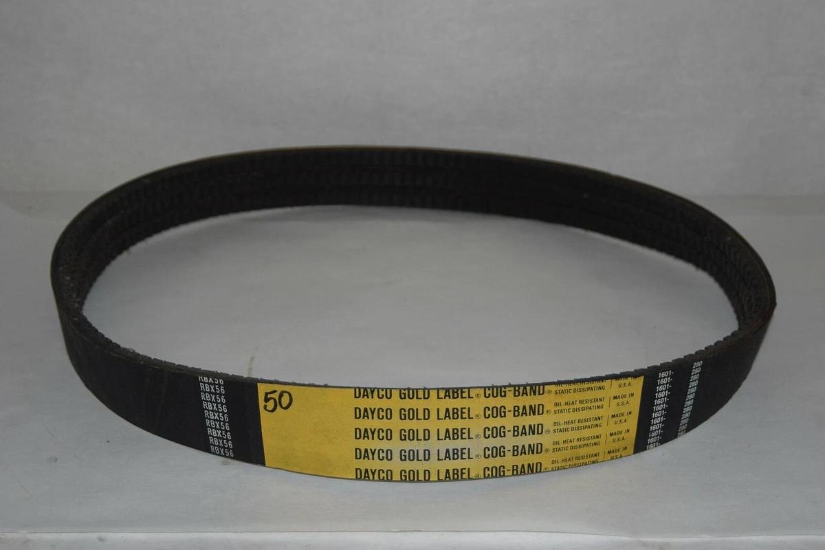 (New) Dayco RBX56 Cogged Banded V Belt