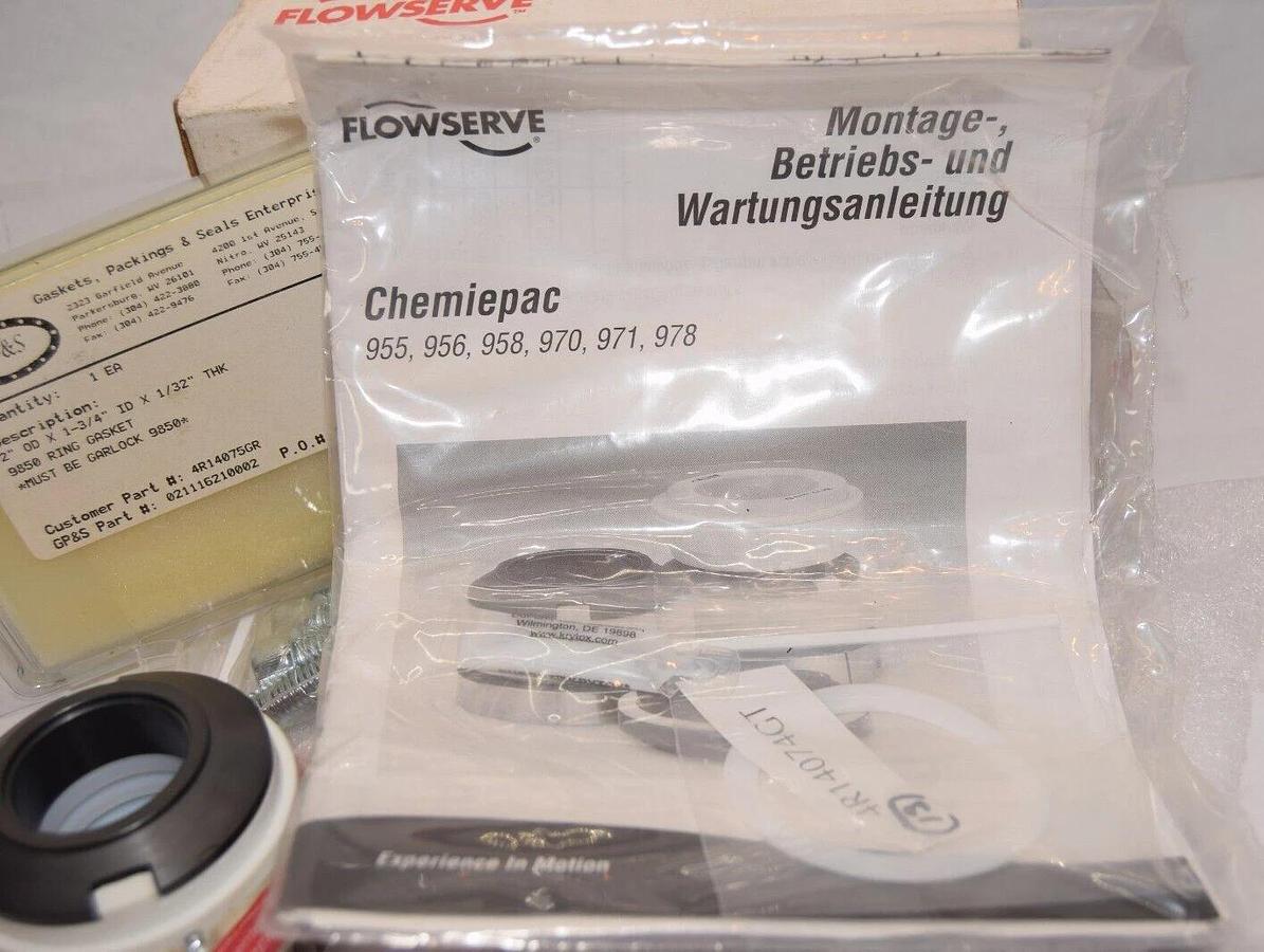 FLOWSERVE A3R8215-01 A3R821501 A/PMPAssy 978D2 1125 YYYZ--7DB Pump Assembly *NEW