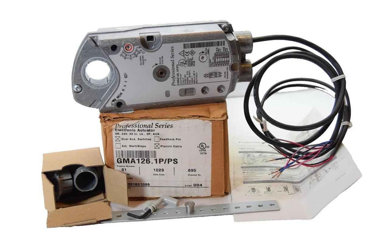 Siemens GMA126.1P/PS 24V 2P Professional Series Electronic Actuator (New)