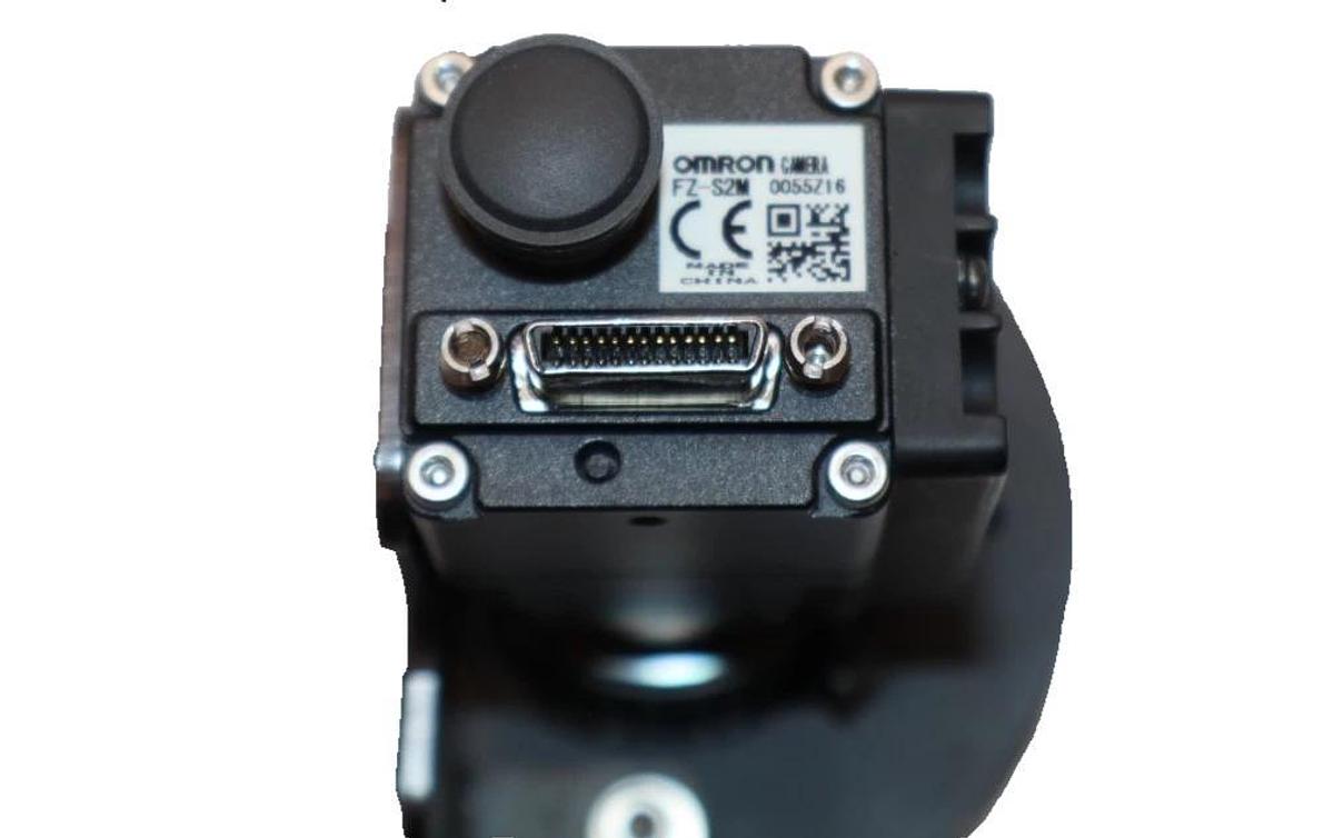 Used OMRON Camera FZ-S2M FZS2M w/ 8mm 1:1.4 , 2/3" Computar Lens & GL-DR6736B Ring