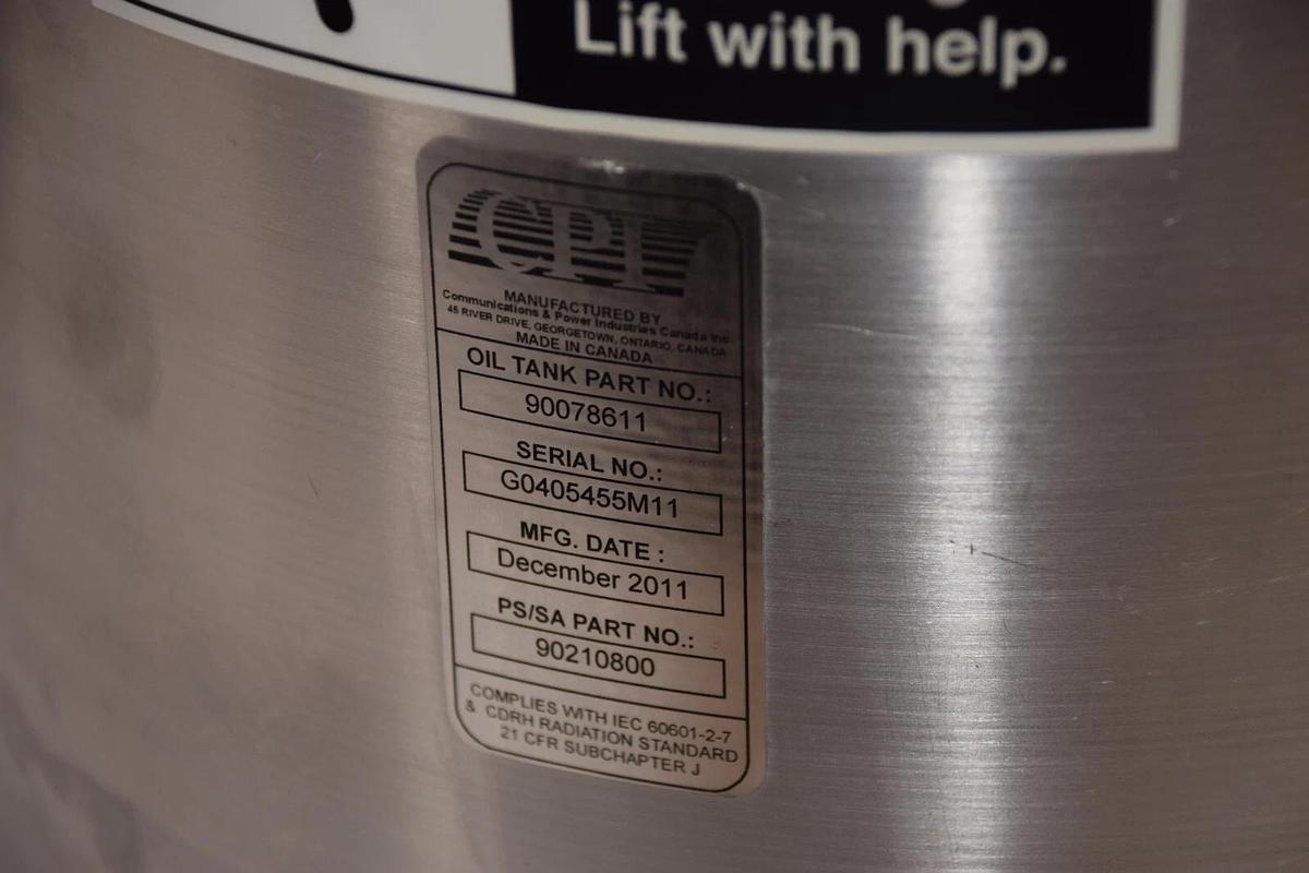 Used CPI 90078611 High Tension Oil Tank