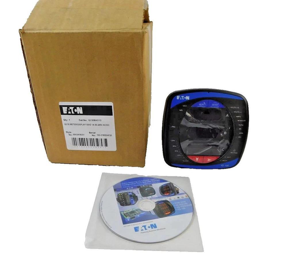 Eaton IQ130MA5110 Energy Meters IQ 130 Meter Electronic Display 90-265V (New)