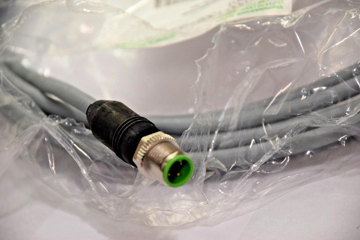 MURR ELEKTRONIK Cable 7000-13081-3310300 M12 MALE WITH PUR-OB 4X0,34 (New)