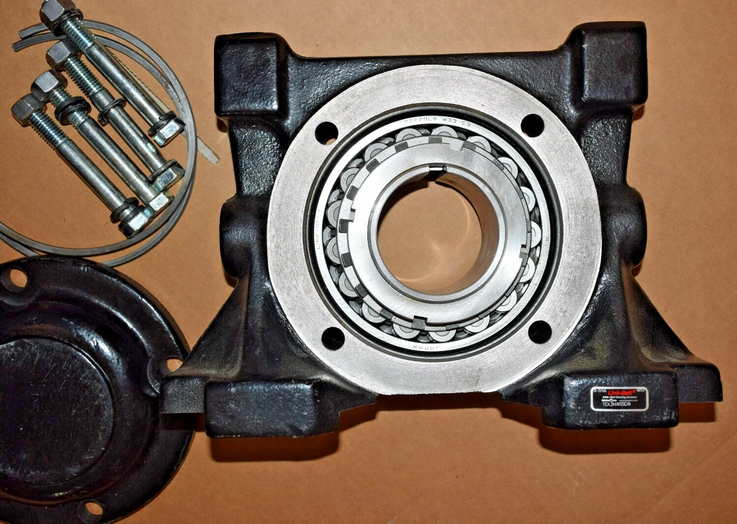 Link-Belt Rexnord Take Up Block Bearing TDLB6855D8 Link Belt 3-7/16" (NOS)
