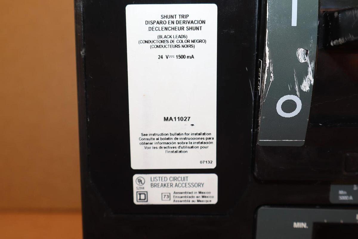Square D Ciruit Breaker 1000A MHL3610001386 1000 Amp MH 1000 A 3p REFURB