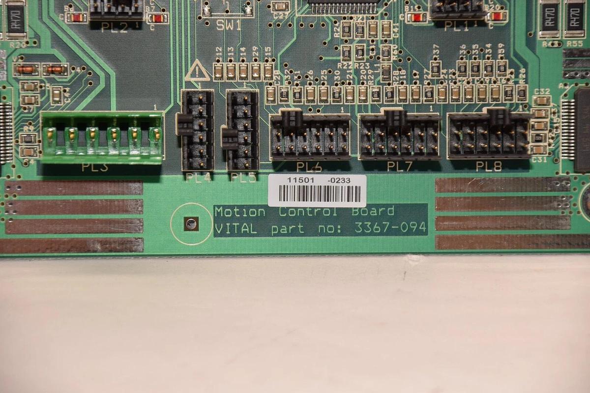 Used VITAL SCIENTIFIC 3367-094 , 6003-016-07 Motion Control Board / Card