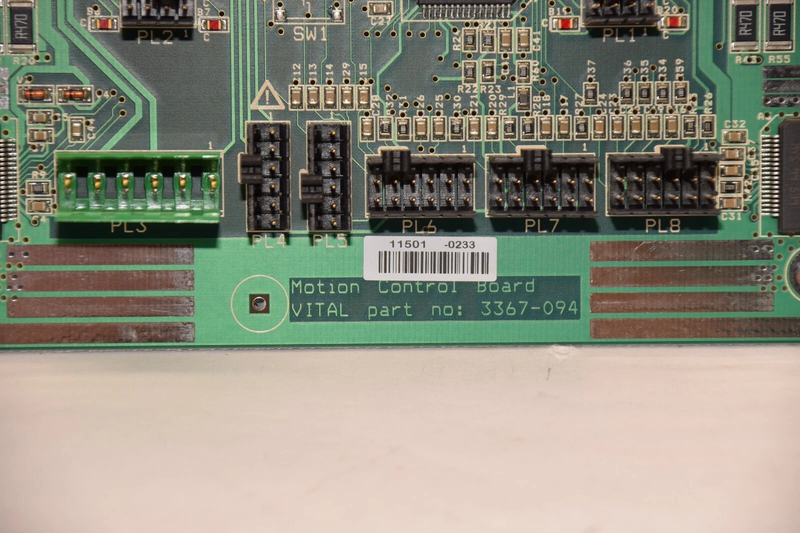 Used VITAL SCIENTIFIC 3367-094 , 6003-016-07 Motion Control Board / Card