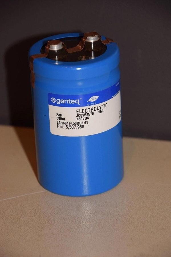 GENTEQ 23H681F450DD1H1 450VDC CAPACITOR NEW