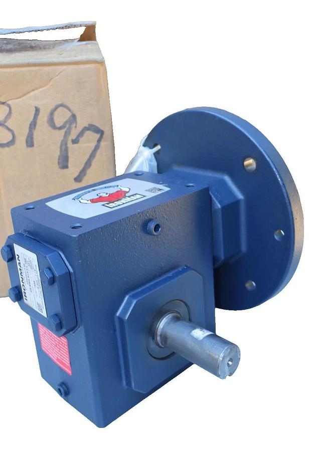 IronMan Grove Gear Box Gearbox Worm Speed Reducer GR-BMQ-824-5-L-180 5:1 LA NOS