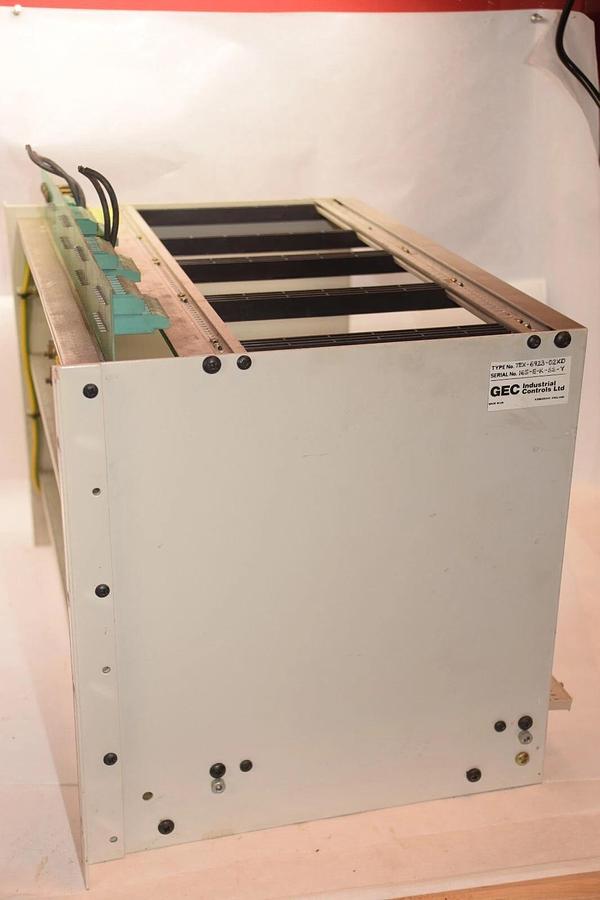 Used NUM GUTTINGER TELEMECANIQUE TEX 6923-02XD 3 Axis GEC Gemdrive Mk2 DC Servo rack