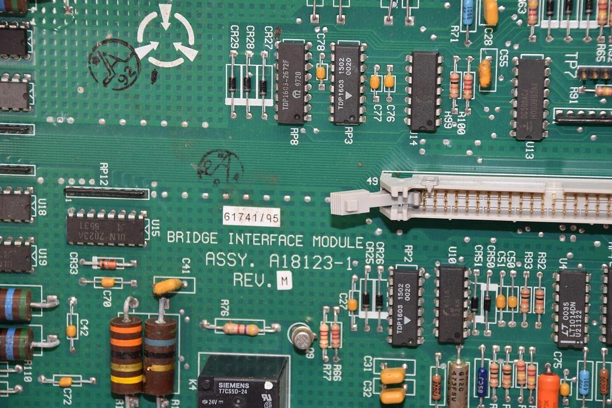 Used AVTRON A18123-1 Rev M Bridge Interface Module Board