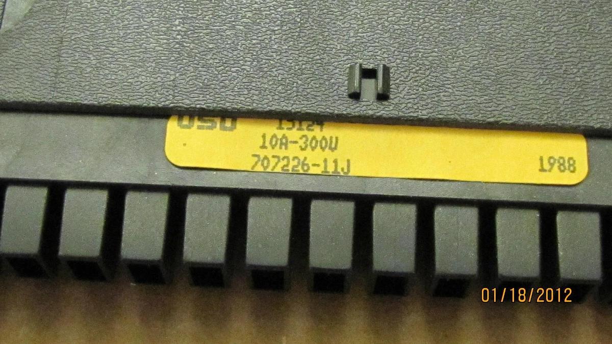 Used Reliance PLC Card Isolated Analog S-67118B 57410 70722-11J S 67118B S67118B