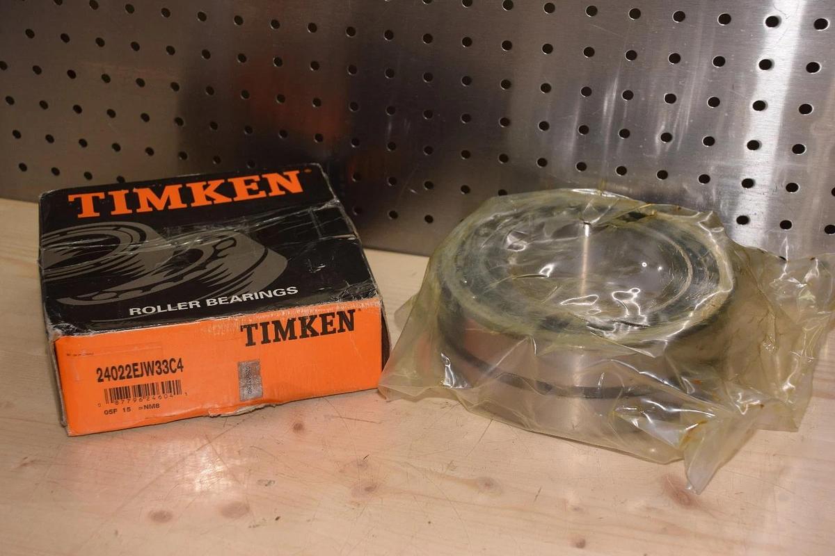 TIMKEN 24022 EJ W33 C4, SPHERICAL ROLLER BEARING, 24022EJW33C4 (New)