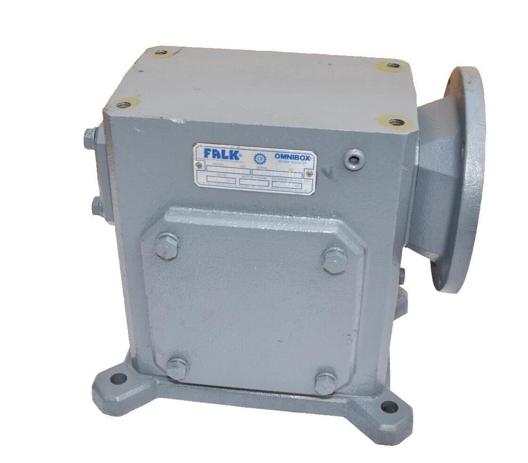 (NEW) FALK 300WBM3A Ratio 50:1 1.58Hp Worm Speed Reducer Gear Box