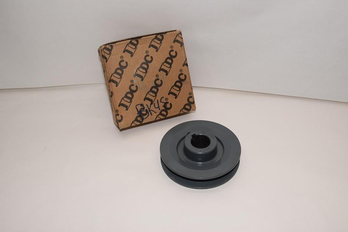 (NEW) IDC BK45 1" Bore Single Belt Sheave USA