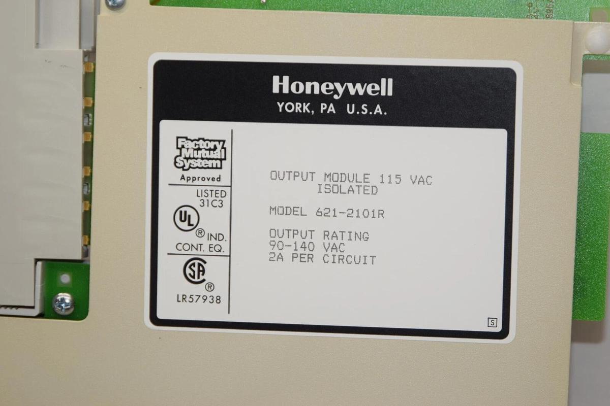 Honeywell 621-2101R 6212101R 115vac Isolated Output Module 6 Point (NEW)