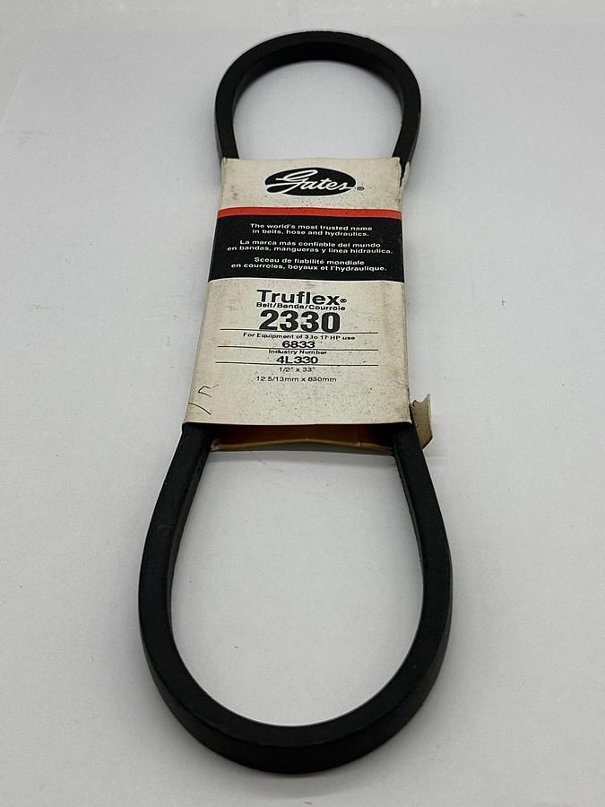 (NEW) GATES 2530 1/2" x 53" Truflex V-Belt