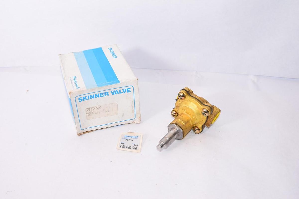 (NEW) HONEYWELL / SKINNER 707N4 5/8 Orifice Valve