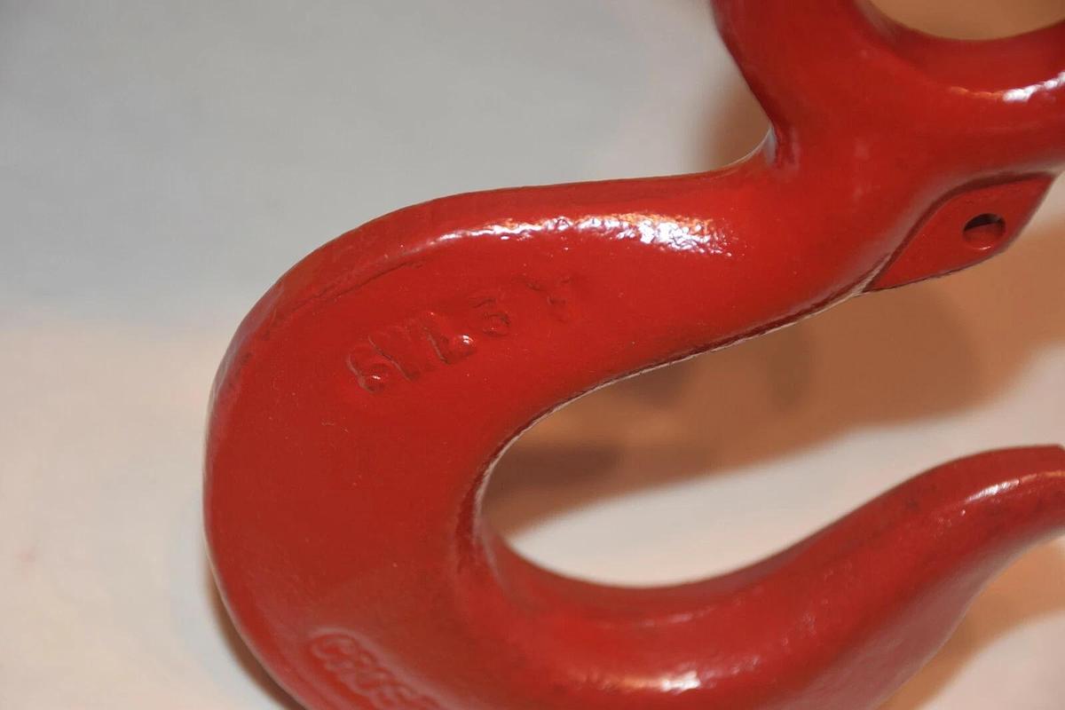 Used Crosby Laughlin 3 Ton Hook USA SWL3T hoist tow Lift Hook  (NEW)