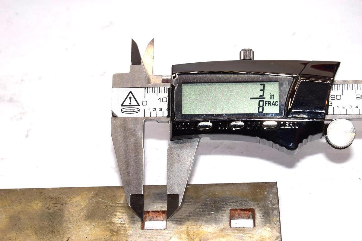 Used Buss Bar 10" x 3" x 1/4" Copper