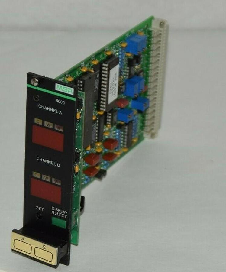 Used MSA 814441 REV 01 801001 5000 Analog Input Module