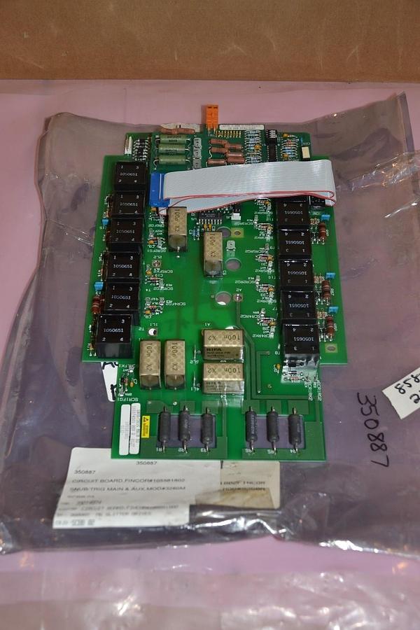 Fincor Snub Trig Main Board 105574501 Rev D Circuit Board Card 105581601-C