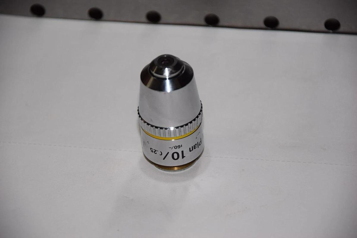 Used Nikon E Plan 10/0.25 160/- Microscope Objective Lens