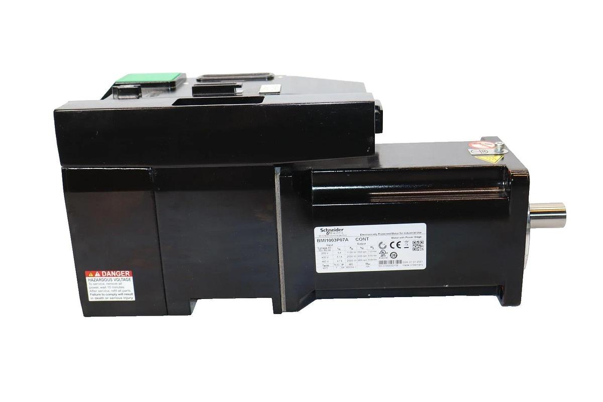 Schneider Electric Servo Motor 3PH 208v 400v 480v BMI1003P07A (New, take out)