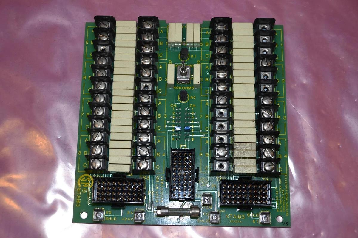 Used Bailey NTAI03 RTD Input Term Termination Unit Network 90