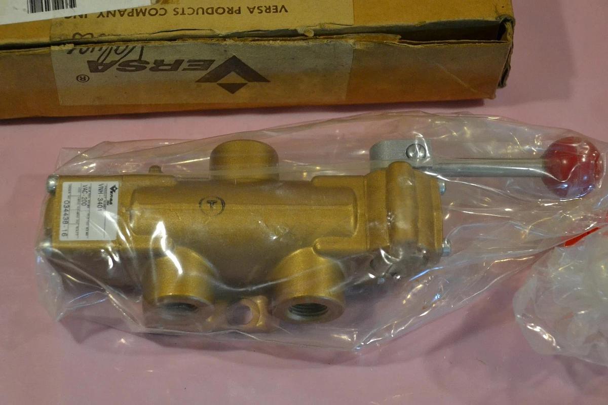 VERSA AIR VALVE VNH-3401 VNH 3401 VNH301 3 WAY 2 POSITION NEW