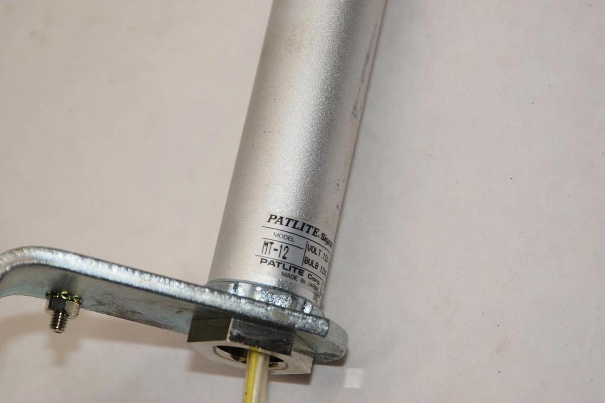 (NEW) PATLITE MT-12 12V ac/dc Light Tower / Signal Tower Red