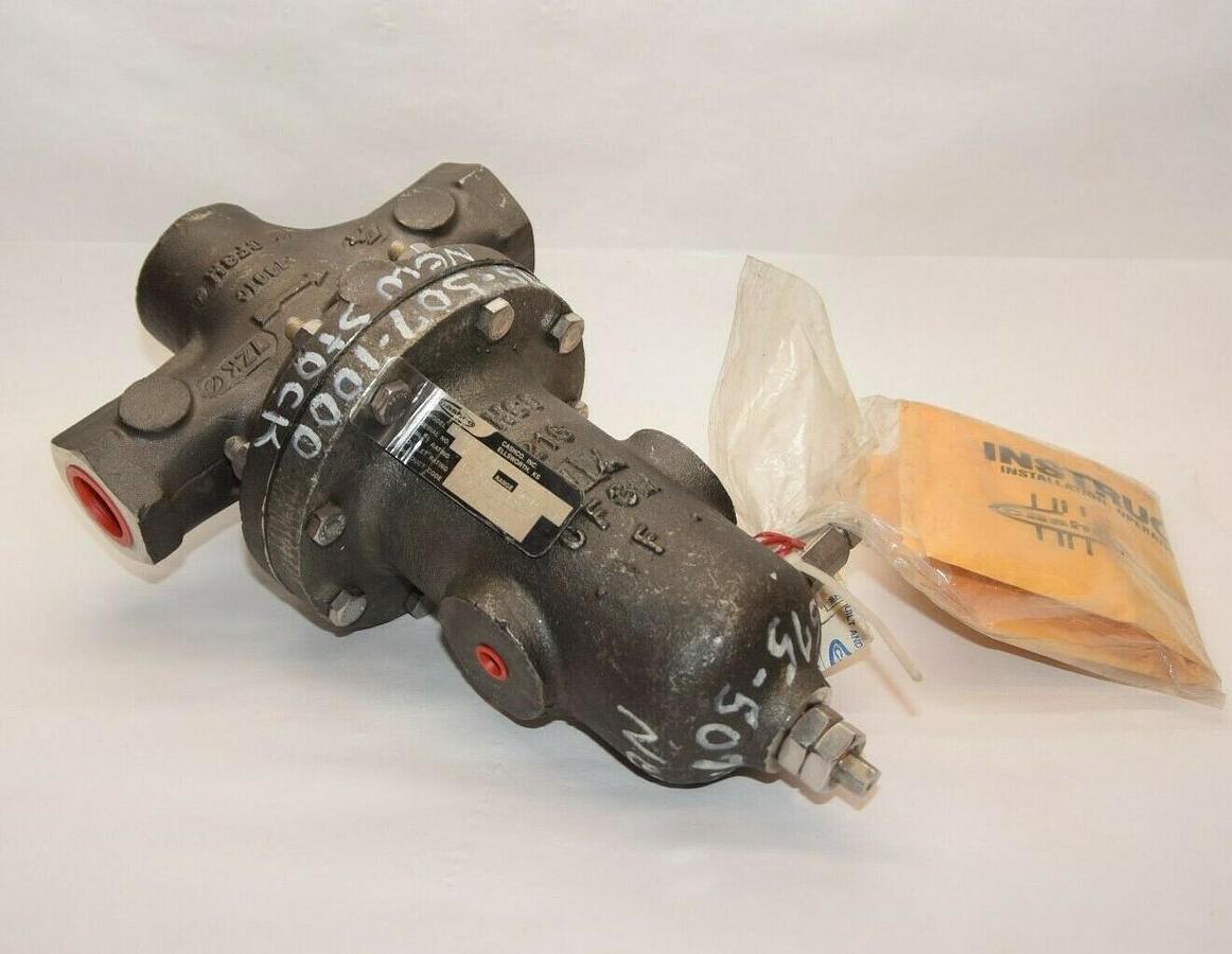 (NEW) CASCHO DA7 SST/SST//S 1" NPT 1440psig Pressure Regulator