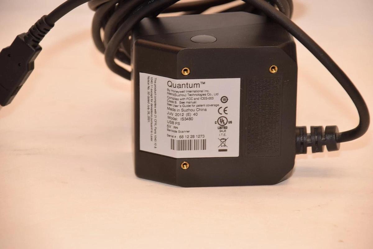 Used HONEYWELL IS3480 Quantum USB Barcode Scanner