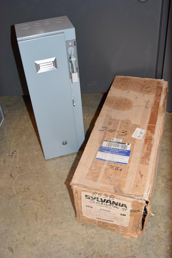 NEW) SYLVANIA T18AA31606-76 T18AA3160676 Size 1 60A Mag Combination Starter