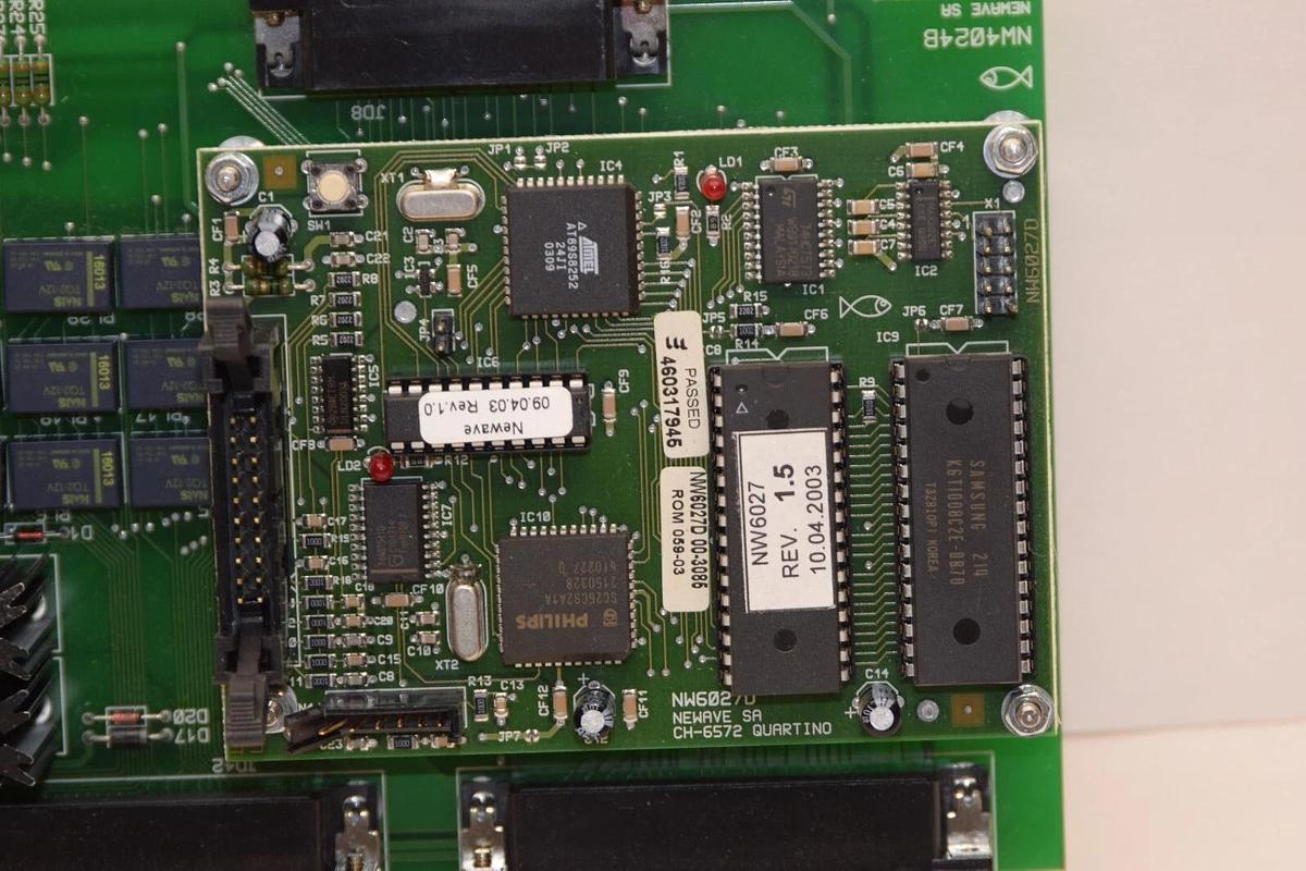 Used NEWAVE CH-6572 NW4024B 35/03 NW6027D Quartino Board