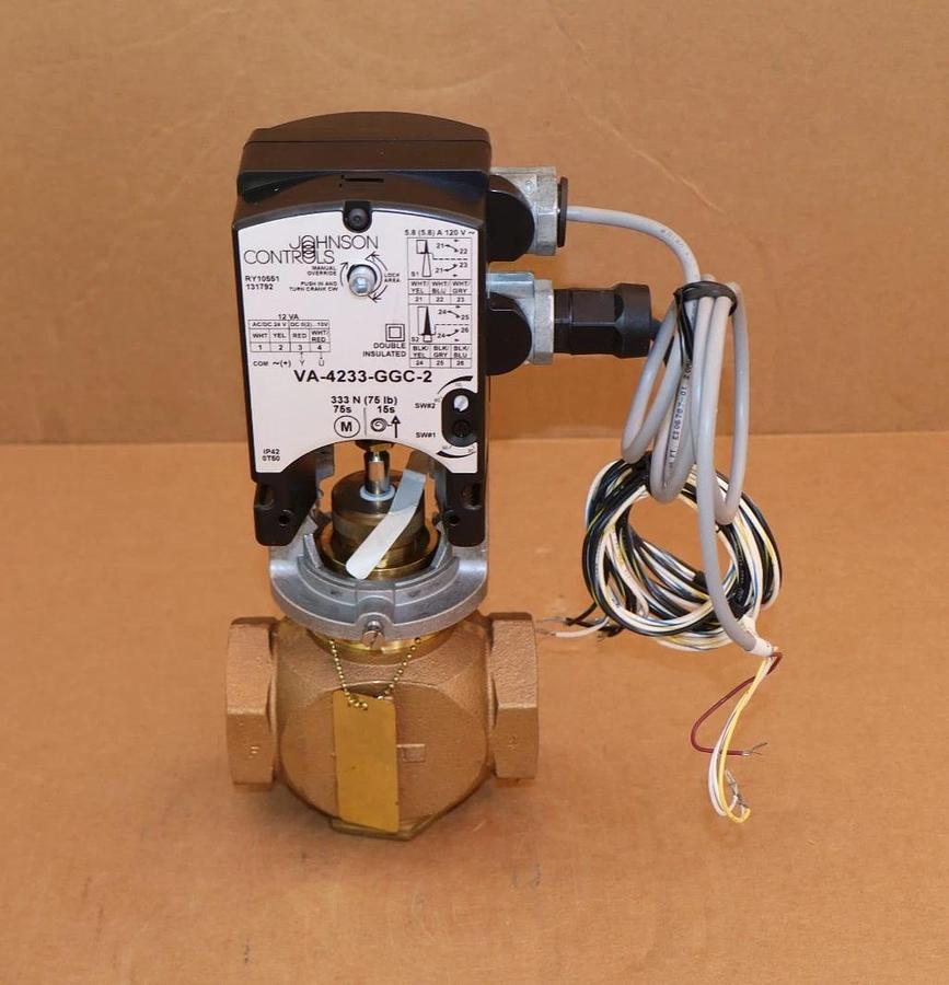 Johnson Controls Electric Valve Actuator VG7441PT+423GGC VA-4233-GGC-2 (NEW)