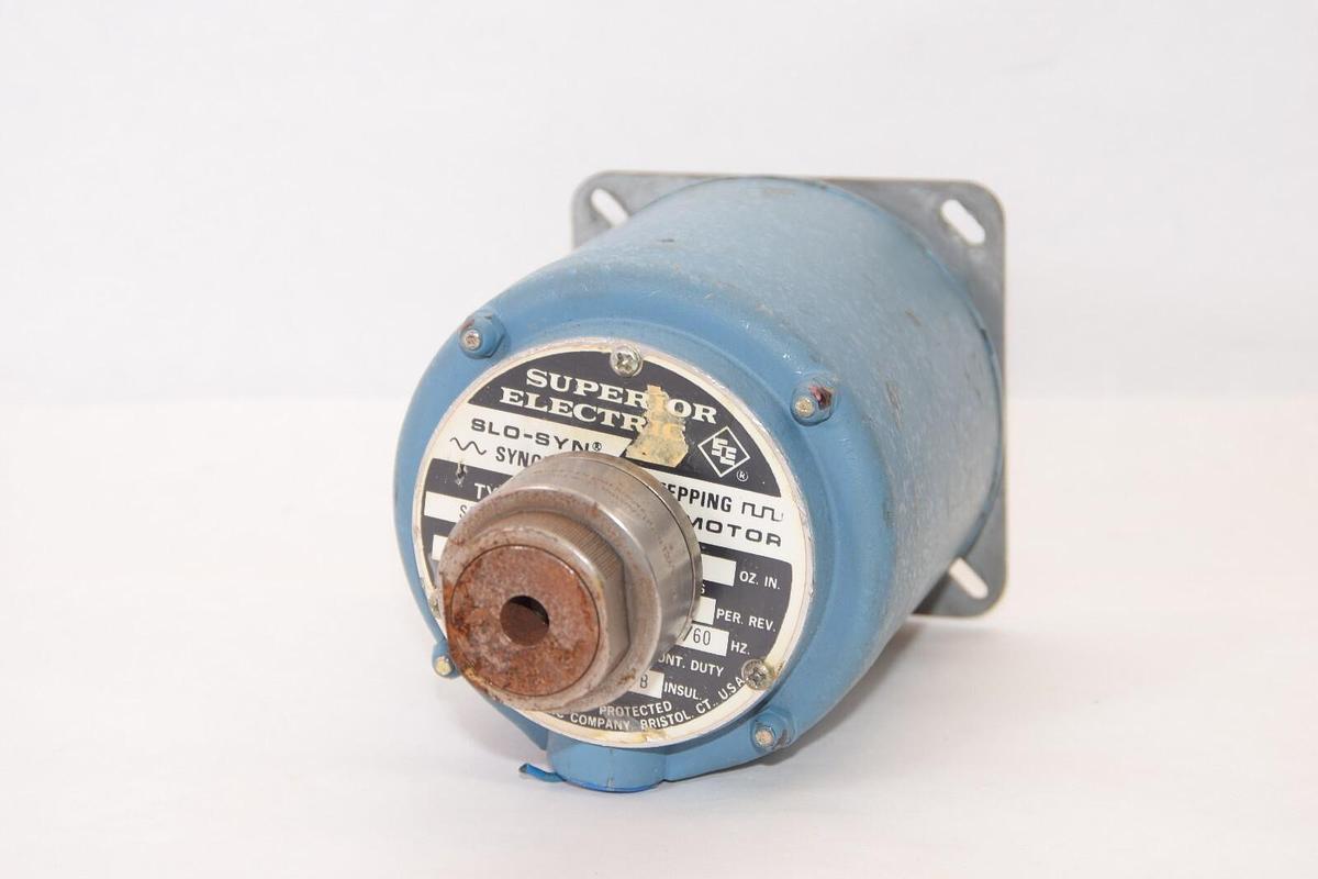 Used SUPERIOR ELECTRIC SLO-SYN SS150BE 72 RPM 120V 120 V BM101004
