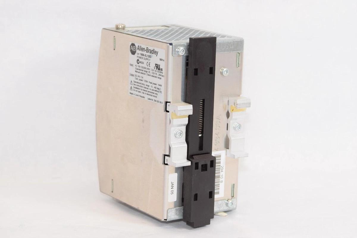 Used ALLEN BRADLEY 1606-XL120D Series A 100-120/200-240V Power Supply