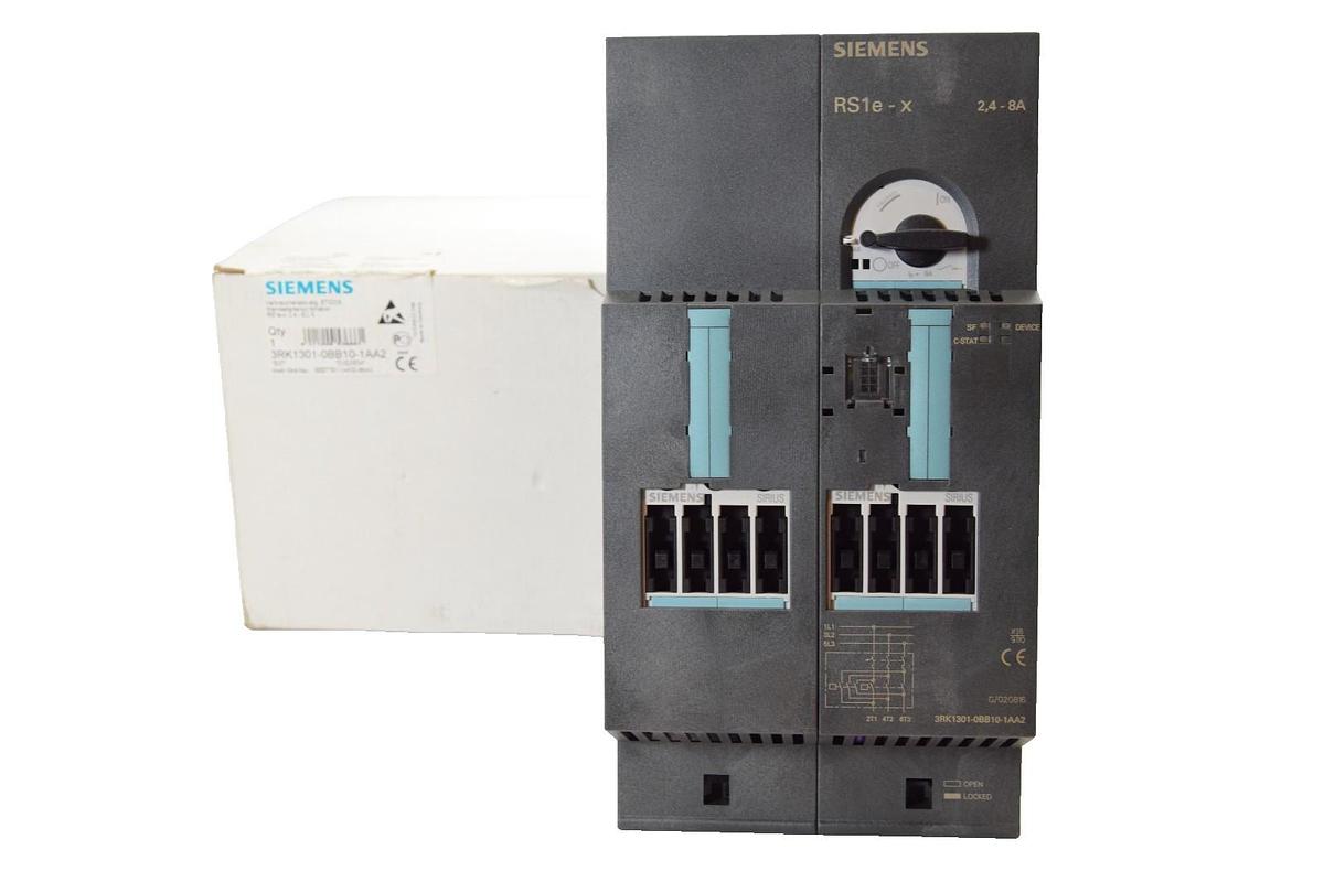 Siemens 3RK1301-0BB10-1AA2 2,4-8A Motor Starter (New)
