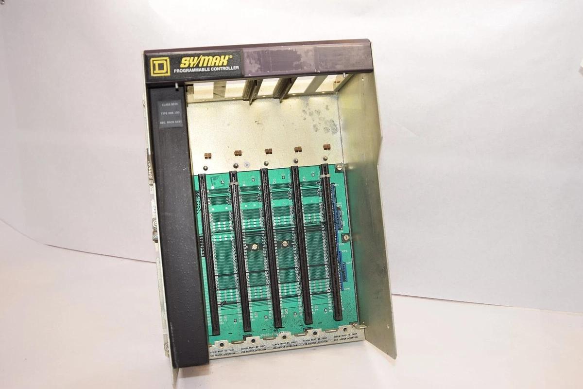 Used SQUARE D RRK-100 Class 8030 Series A 5-Slot Rack Chassis