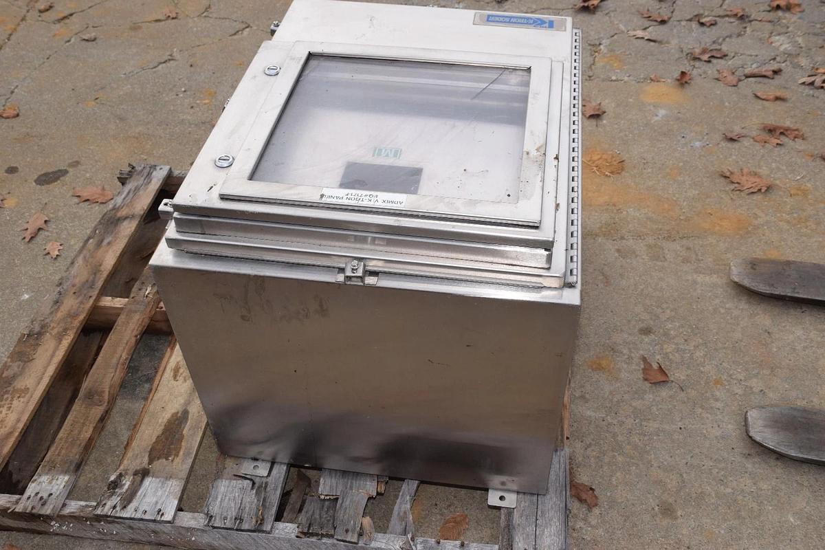 Used Hoffman K-Tron Soder S/S Industrial Control Panel SS Enclosure 24"x 30"x 20"