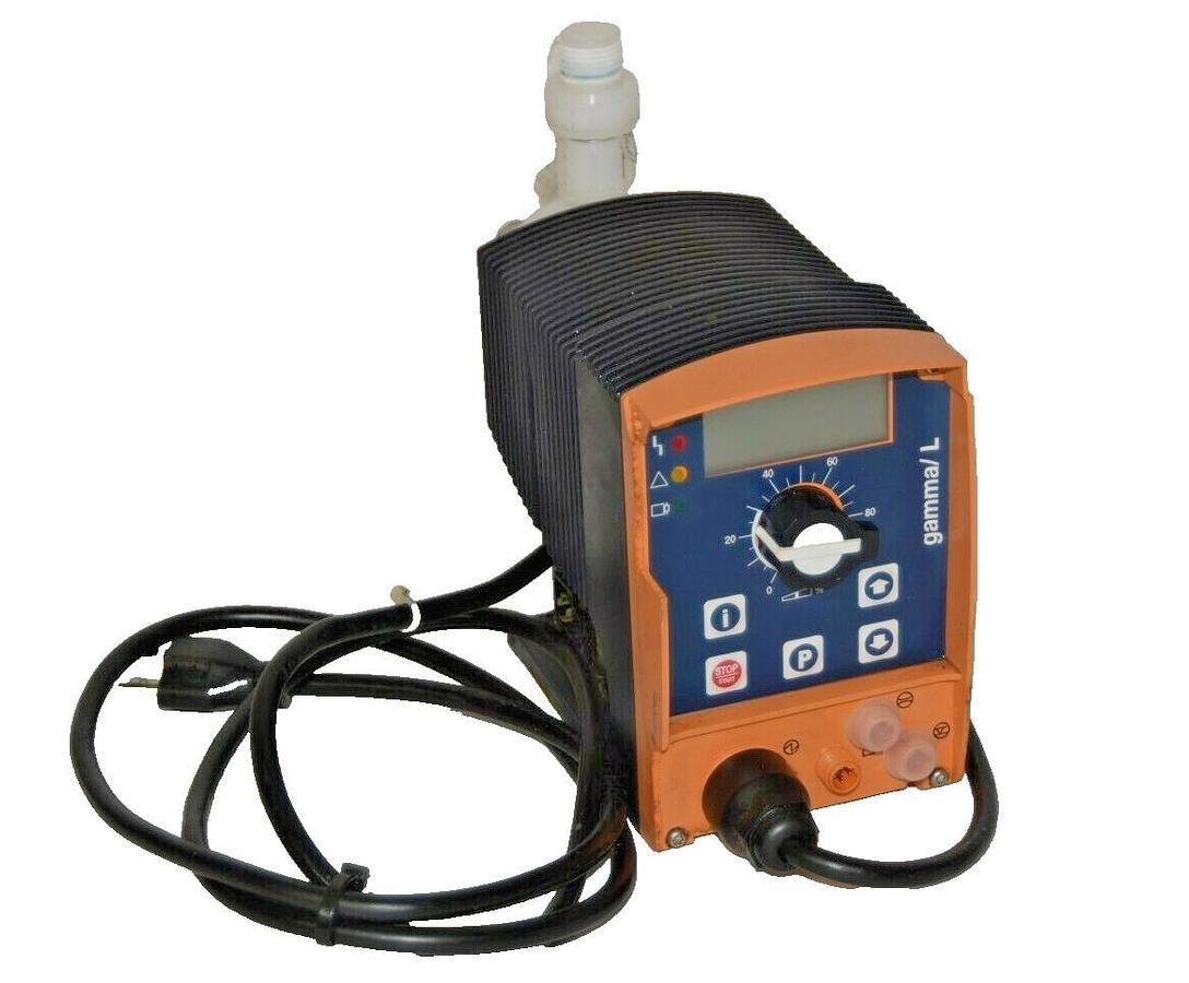 Used PROMINENT Metering Pump FLUID CONTROLS GALA0708PVT260UD413100 0-80 Gamma/L