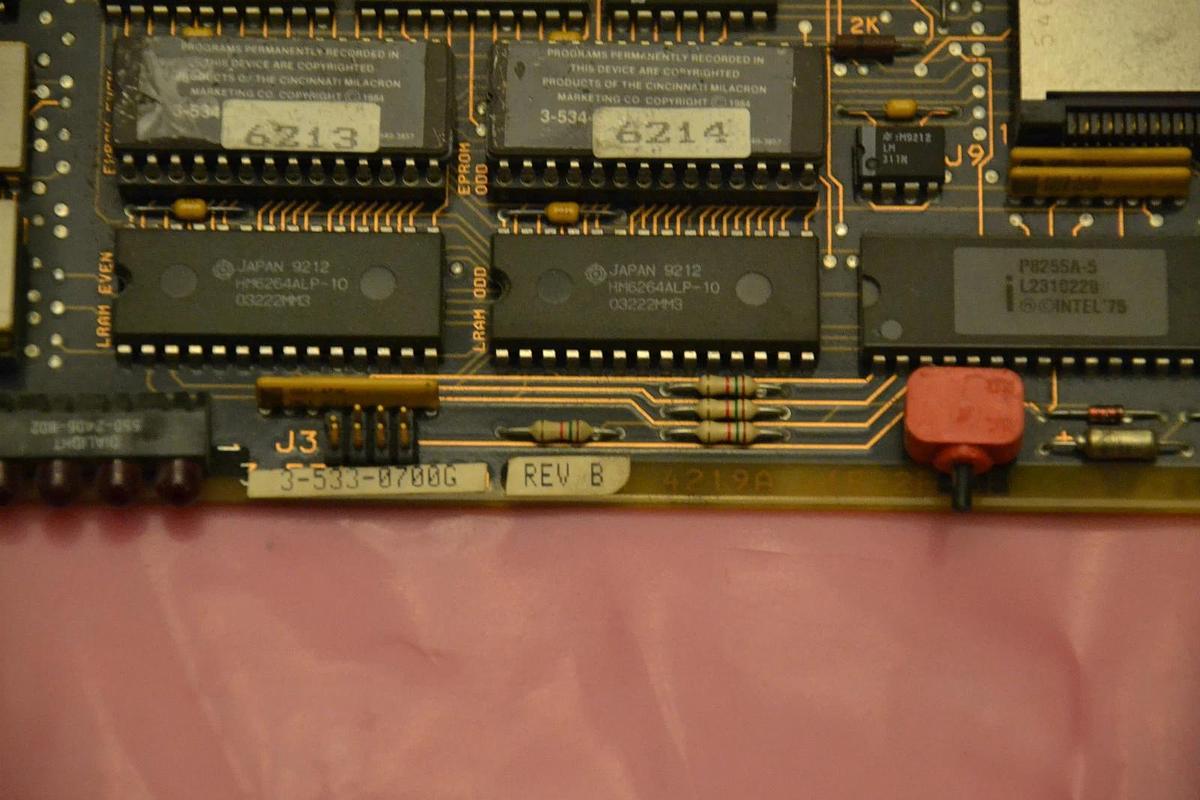 Used Cincinnati Milacron 3-533-0700G REV B  PC Board 39920468