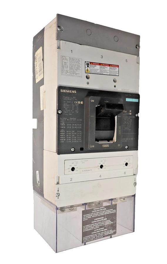 Used Siemens HNG Circuit Breaker HNX3B120 1200A 1200 Amp 600v 3p 3 pole Trip 525